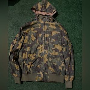 Lrg Camo bomber jacket size Xl